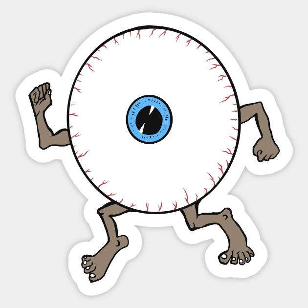 Mr eye Sticker by Paundra